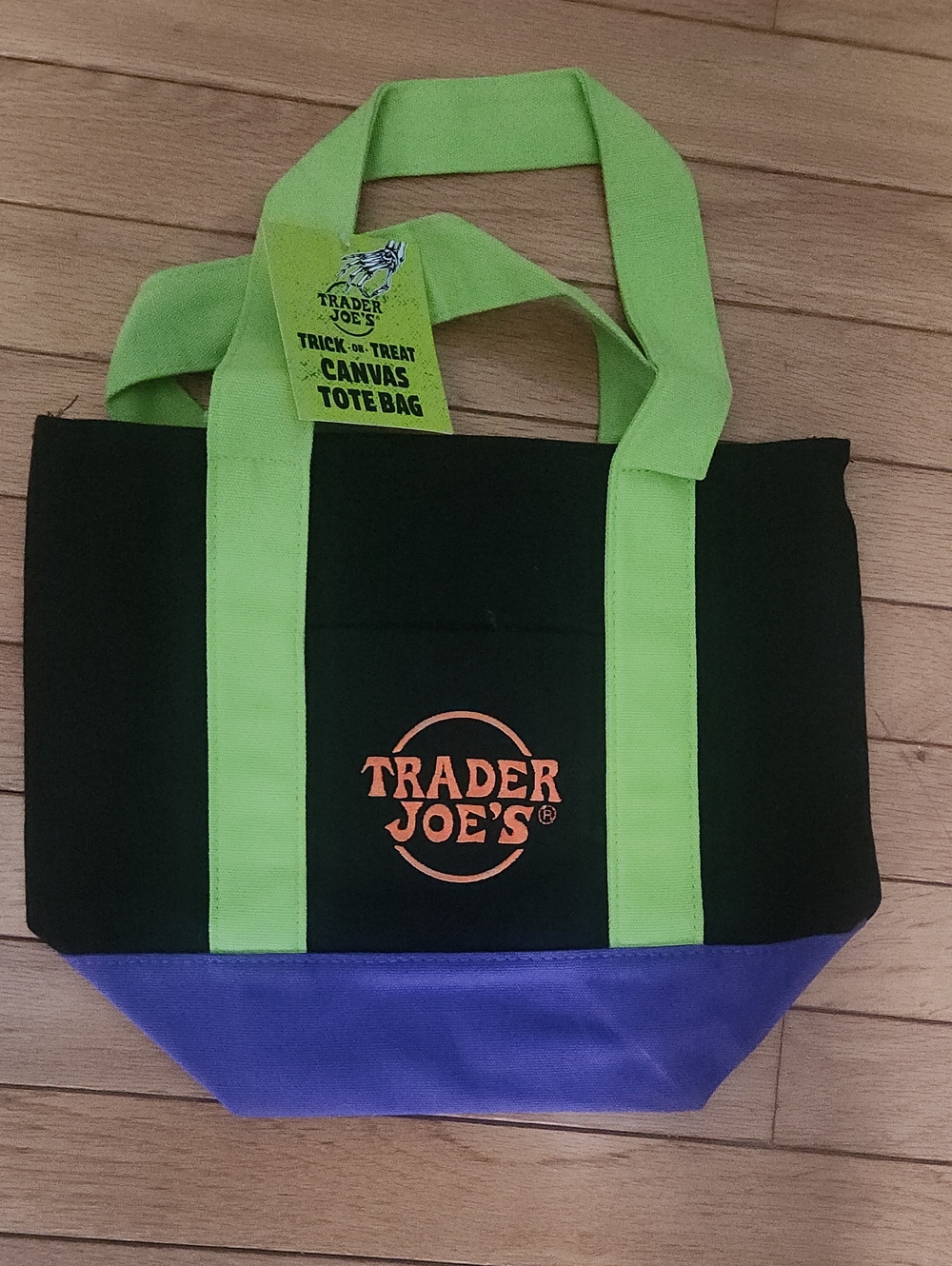 Trader Joes Trick Or Treat Canvas Bag